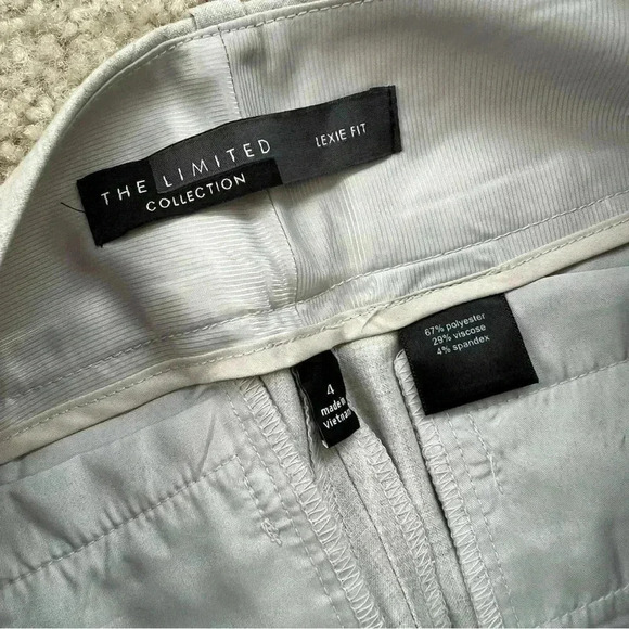 The Limited Collection Lexie Fit Dress Pants Heather Light Gray Women’s Size 4 - Picture 6 of 12